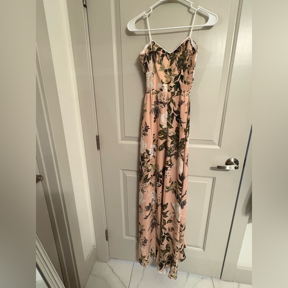 Amanda Uprichard Eden Gown in Juniper Floral size S - Picture 5 of 6